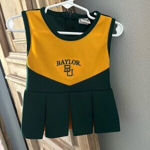 Baylor cheer baby suit